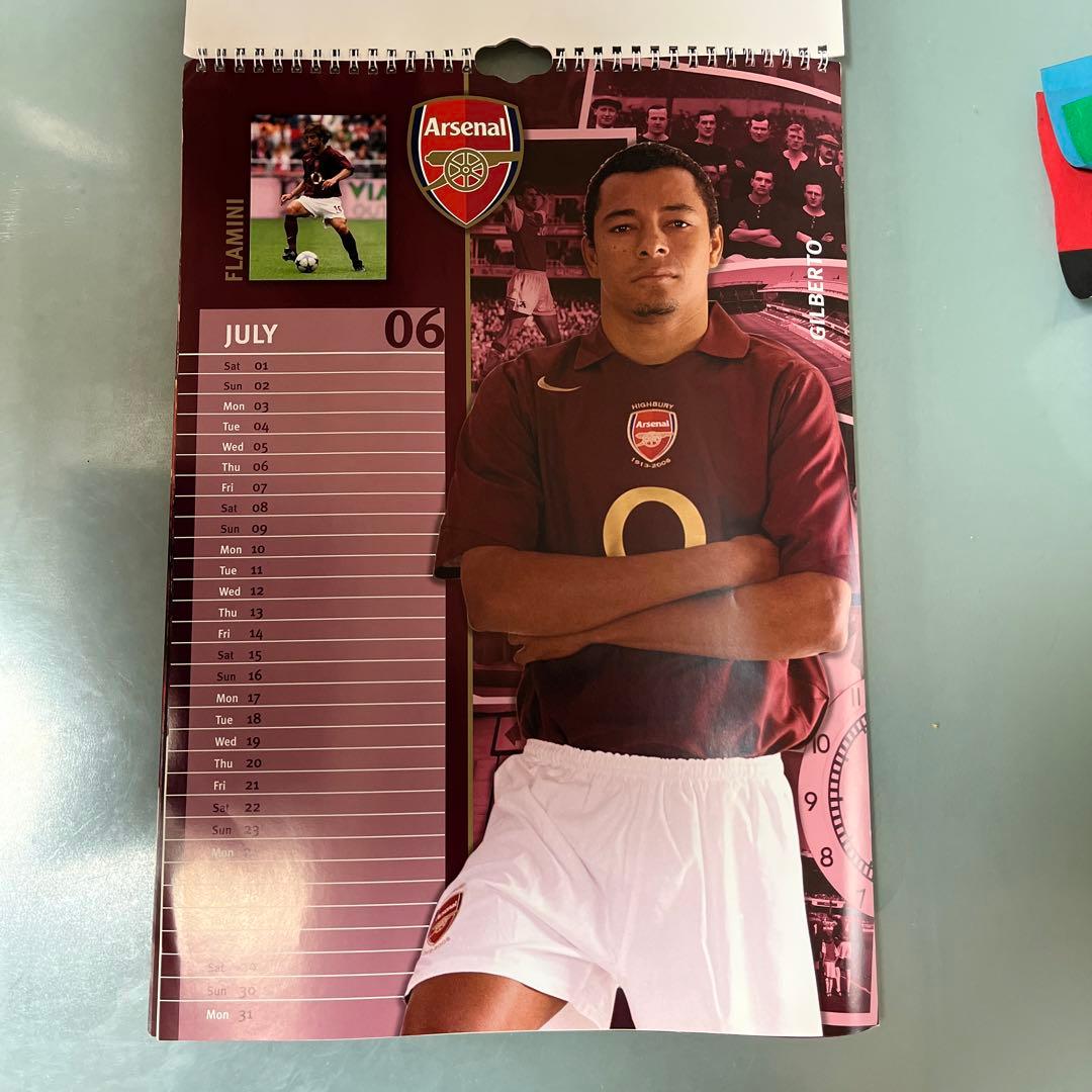 アーセナル　arsenal オフィシャル2006年カレンダー