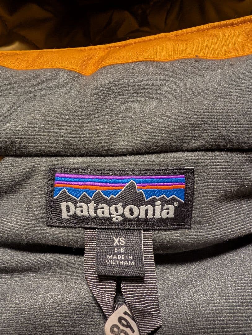 美品patagonia スノーショットジャケット＆パンツ上下セットサイズ120
