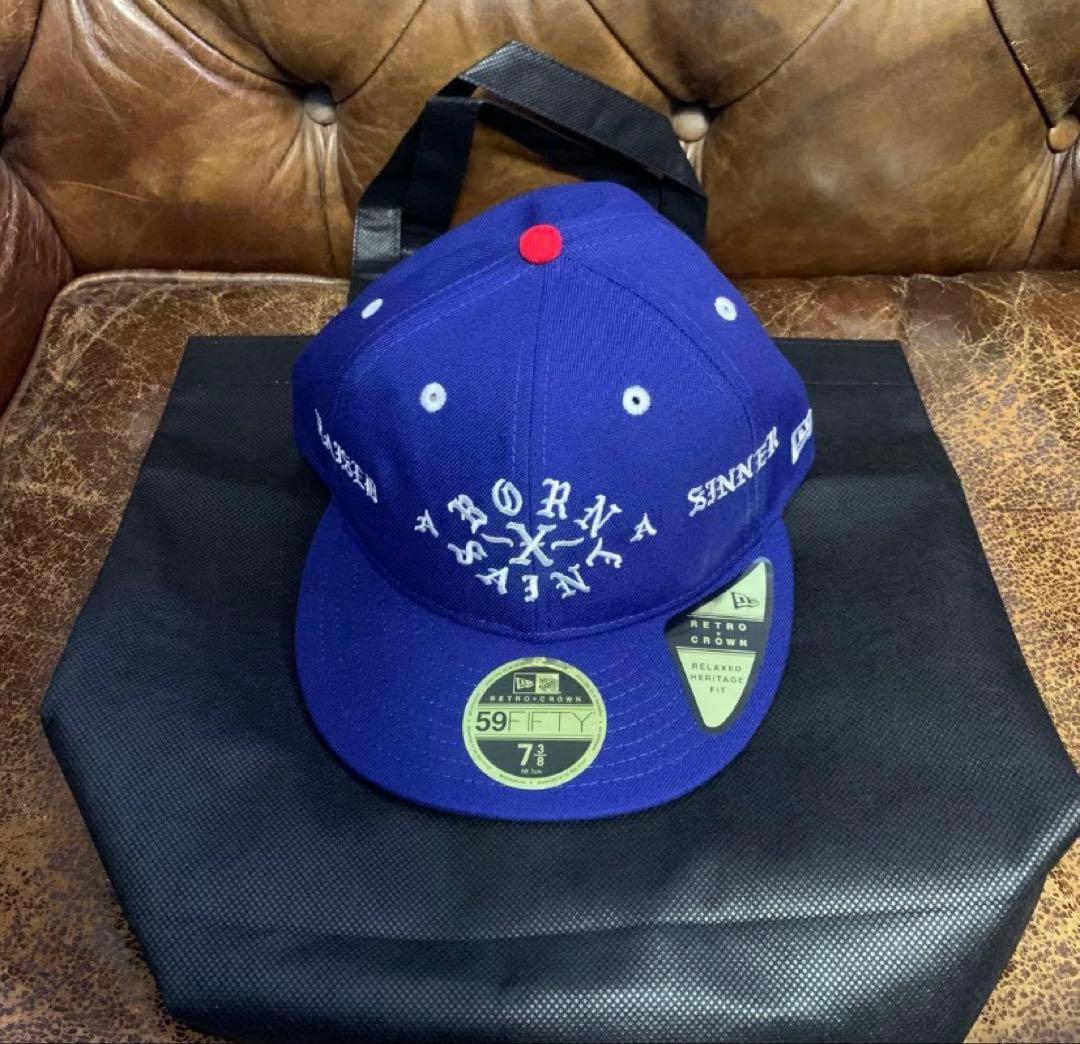 SAINT MICHAEL BORNXRAISED × New Era CAP
