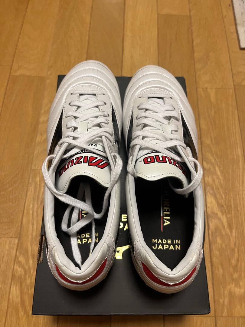 MIZUNO モレリア2japan サッカースパイク　ホワイト/ブラック26cm
