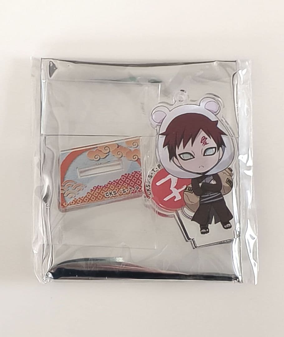 NARUTO 我愛羅　まねきねこ　ミニアクリルスタンド