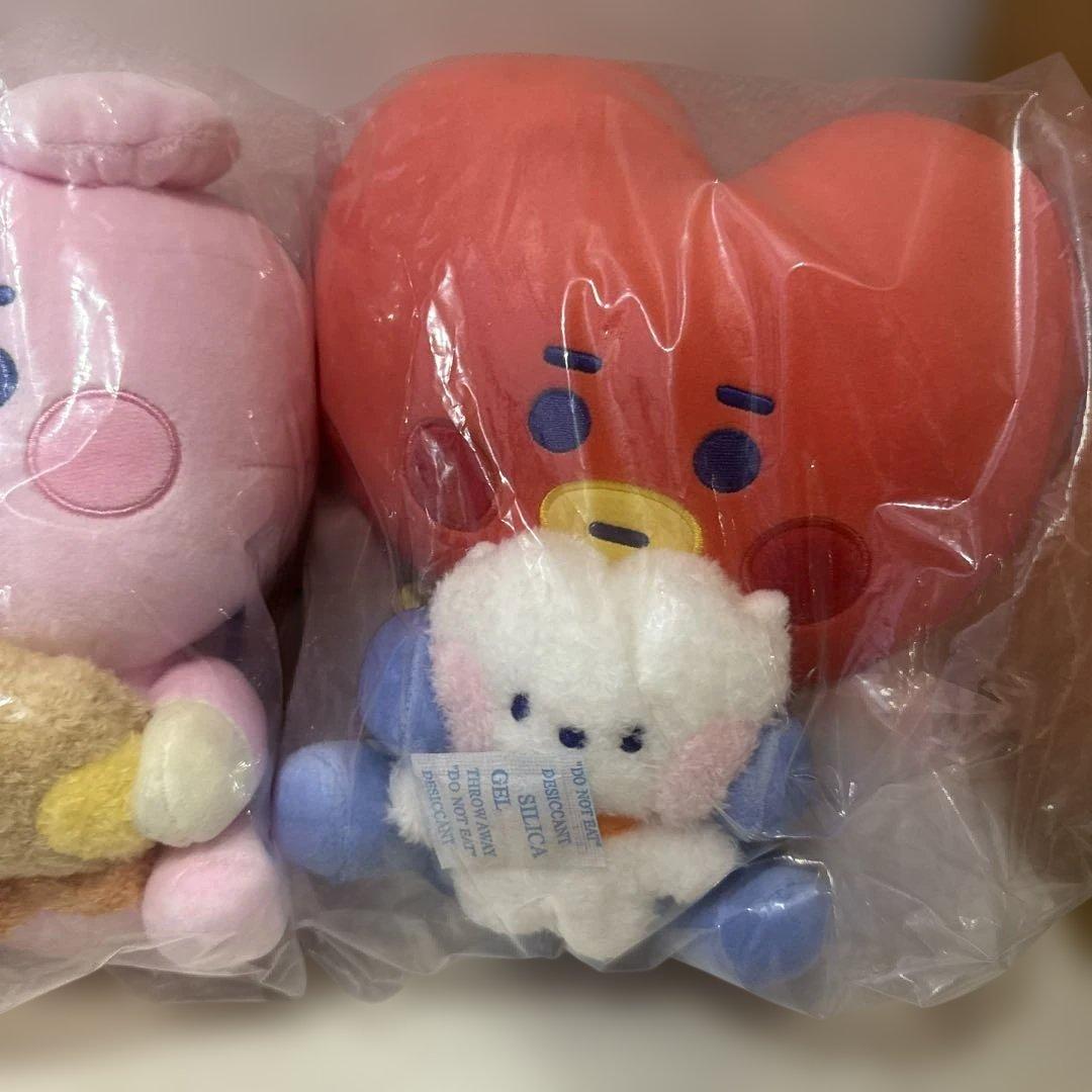 minini BT21 ぬいぐるみ　3体セット
