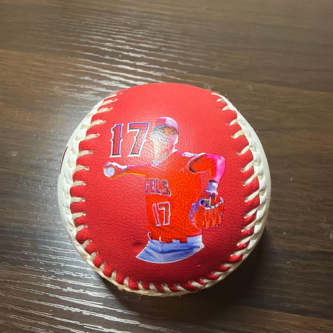大谷翔平 記念ボール 二刀流ロサンゼルス・エンゼルス