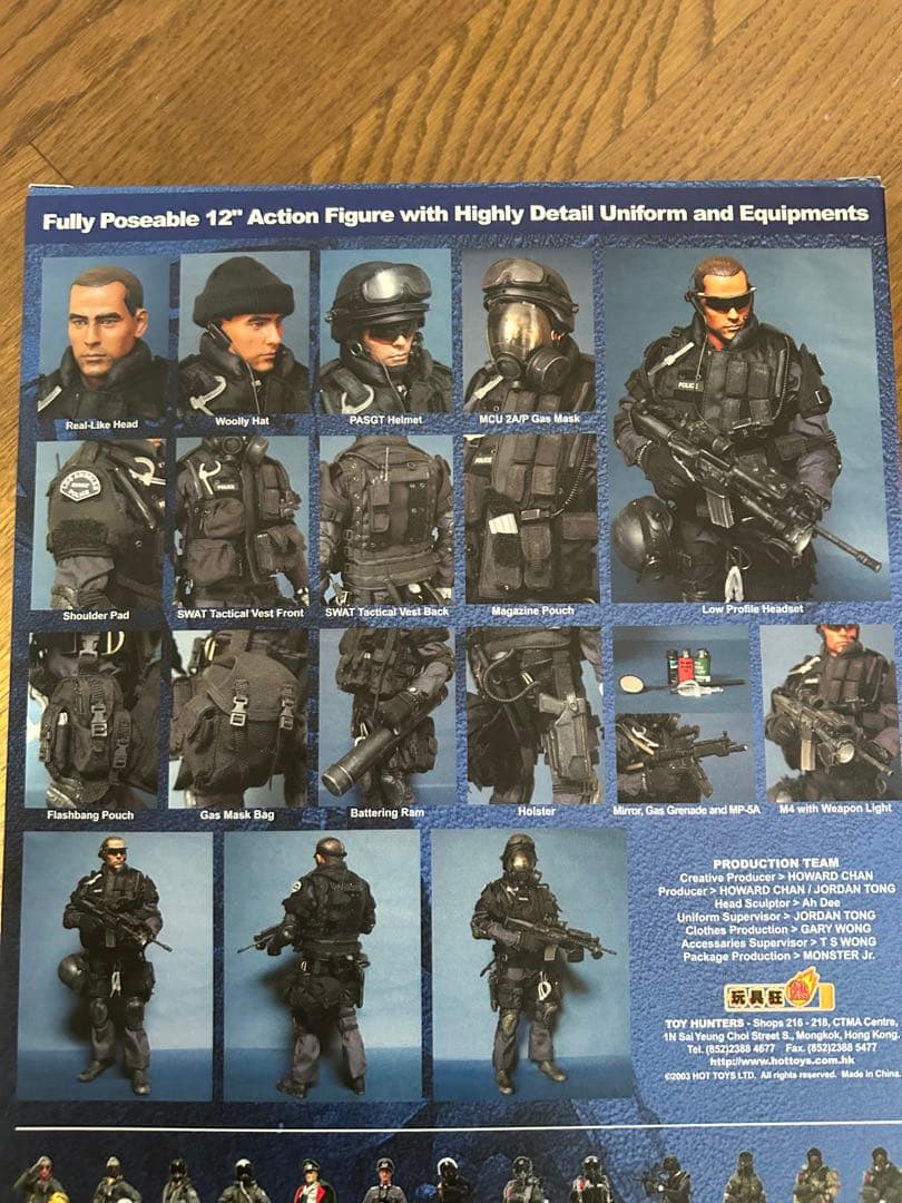 【ウェイン】1/6 SWATとnight ops jumper 2体セット