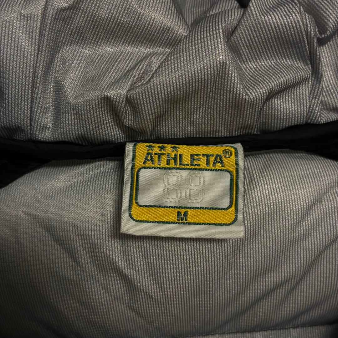 ATHLETA ベンチコート　M アスレタ　ブラック　定価19,800円