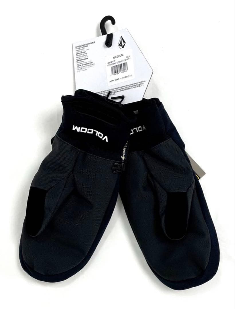 ボルコム ミトングローブ メンズMサイズ GORE-TEX 黒色 スノボ 新品