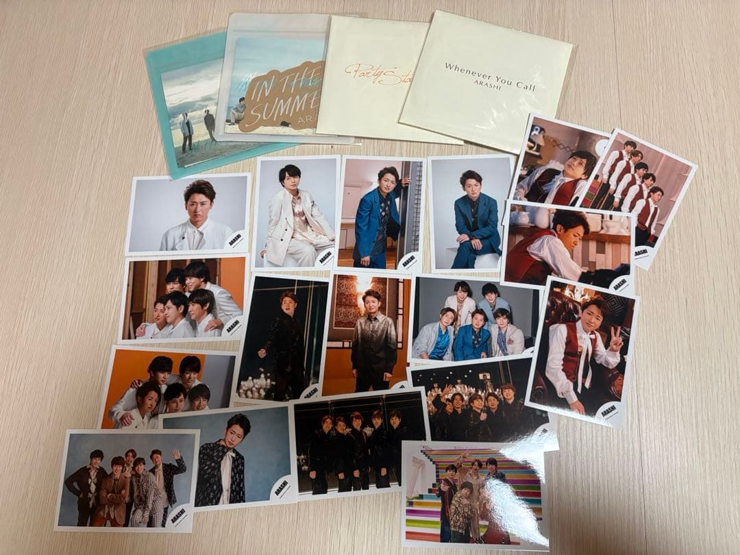 嵐グッズ　まとめ売り　生写真　会報　うちわ　CD カイト　freestyle等