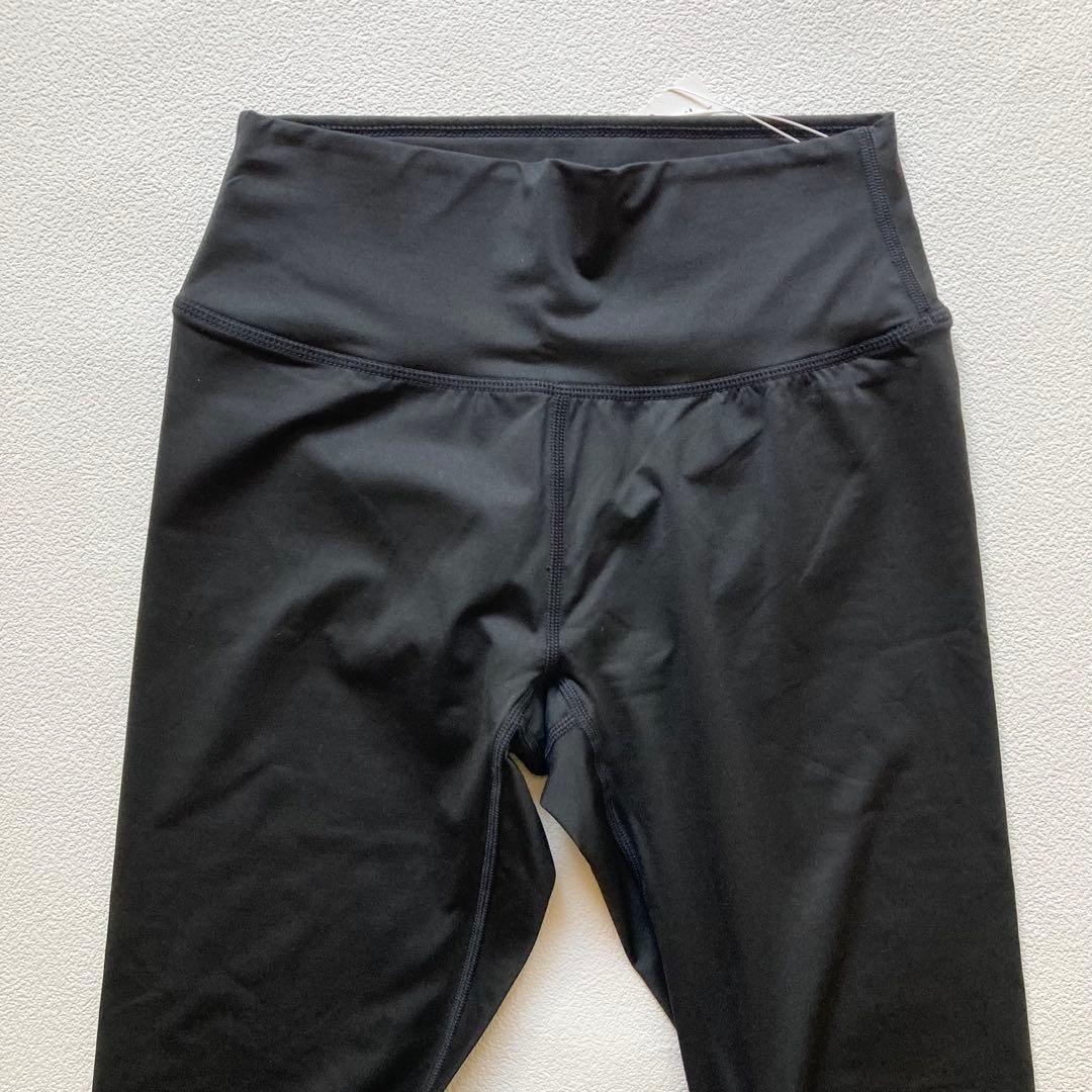 チャコット 裾レース レギンス S パンツ スパッツ ヨガ バレエ ダンス 黒