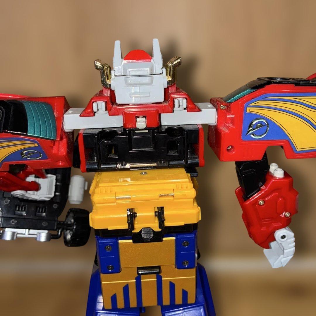 【当時物】炎神戦隊ゴーオンジャー DXエンジンオー　合体ロボ　レトロ　美品