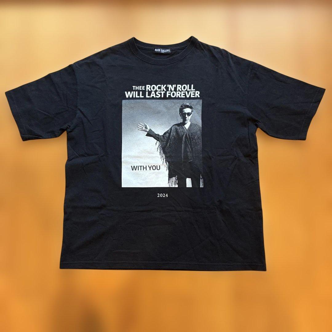 RUDEGALLERY WEEKEND LOVERS チバユウスケ　Tシャツ　L