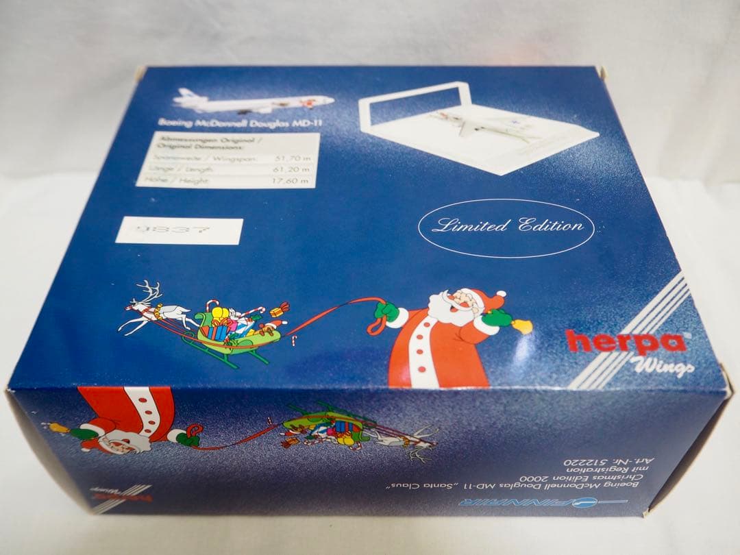 herpa フィンエアー 1/500 MD-11 Santa Claus