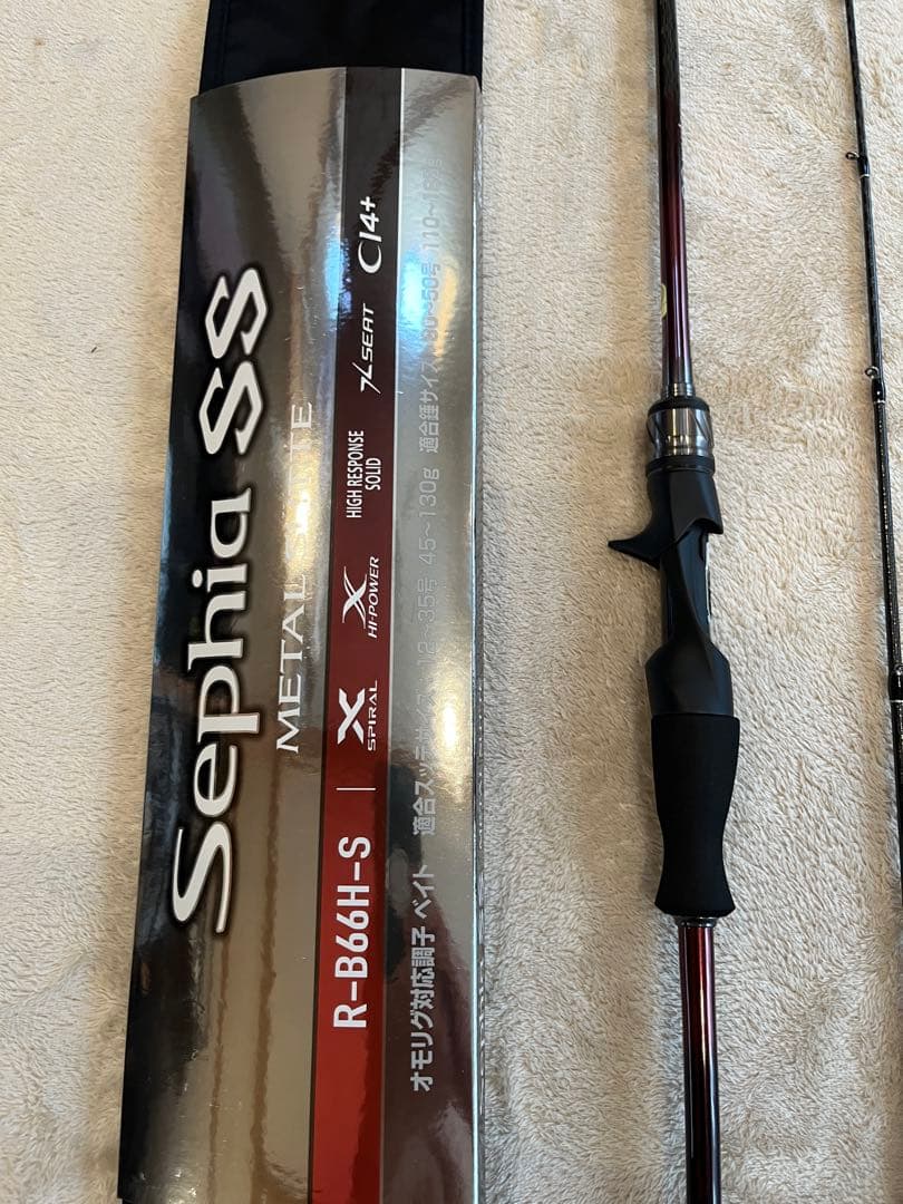 シマノ セフィアSS Sephia SS R-B66H-S イカメタル　オモリグ