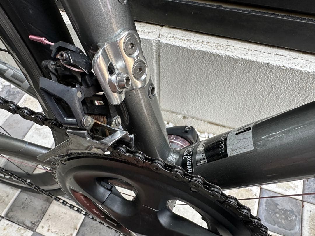 最終値下げ(引取限定)GIANT ロードバイク グレー Defy Shimano