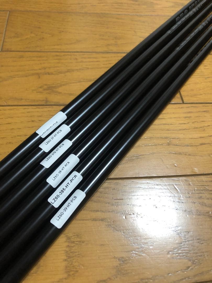 新品 プロジェクトX LZオールブラック 6.0 #5〜Pw 6本 新品未使用
