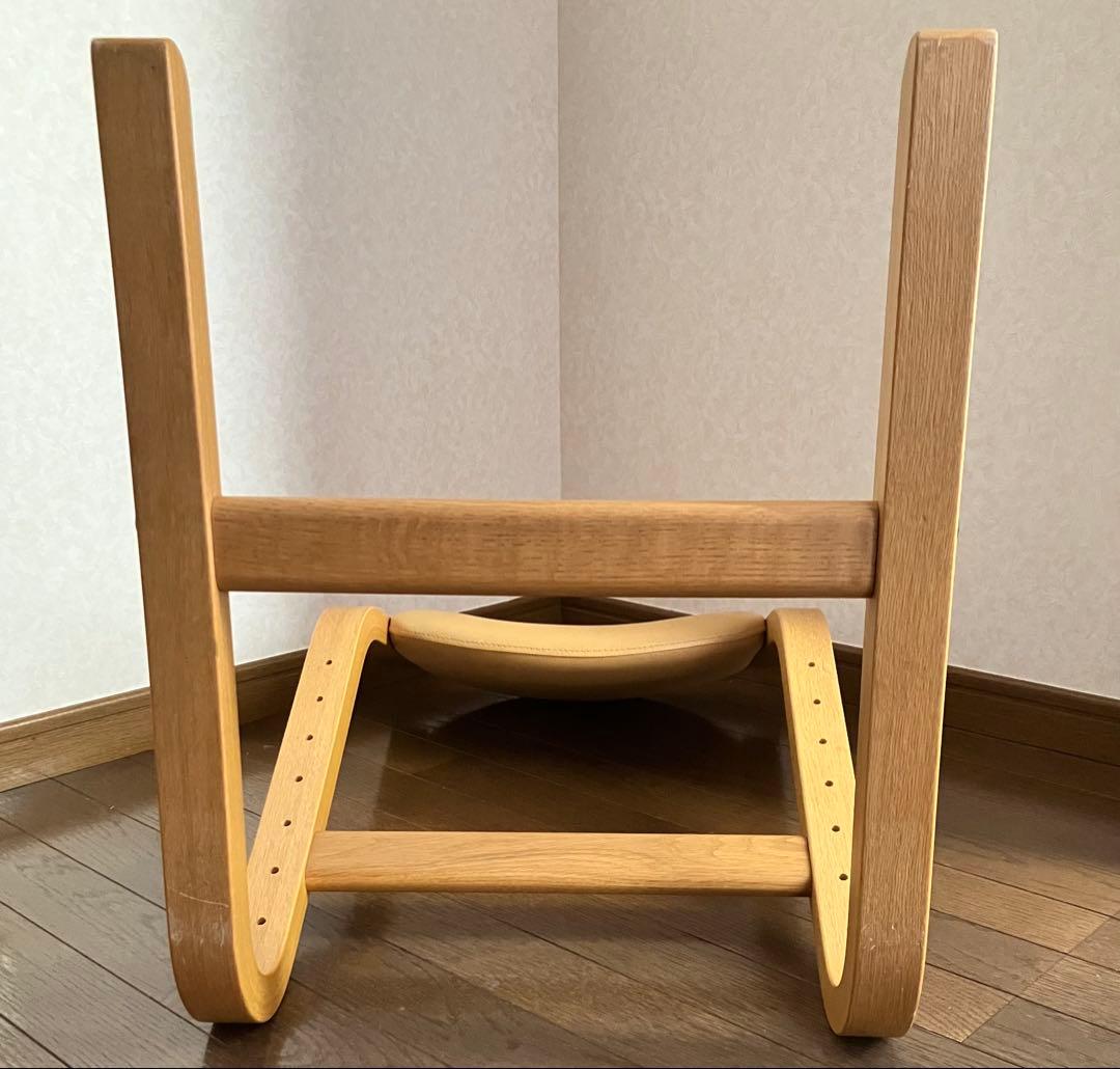 【皇室御用達】浜本工芸 学習椅子 曲げ木 デスクチェア 送料込み