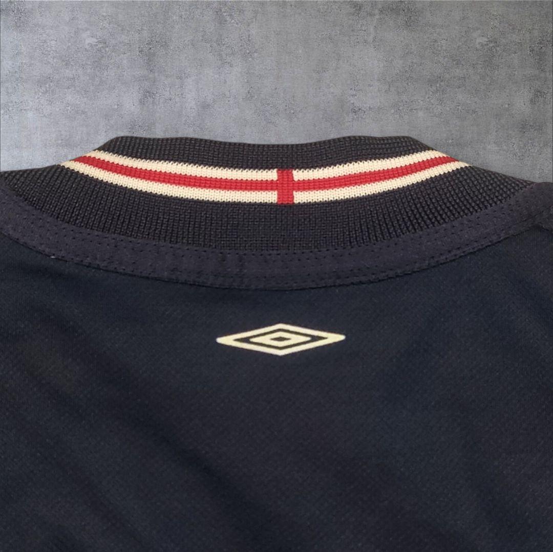 希少 長袖 リバーシブル UMBRO アンブロ イングランド代表 赤 紺 L