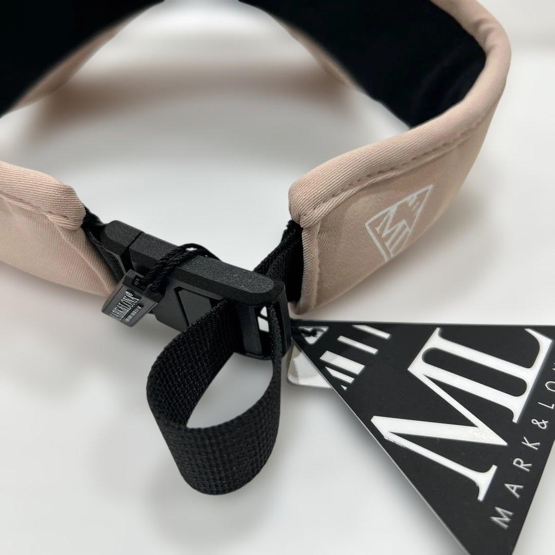 新品❤️MARK&LONA ピンクバイザー