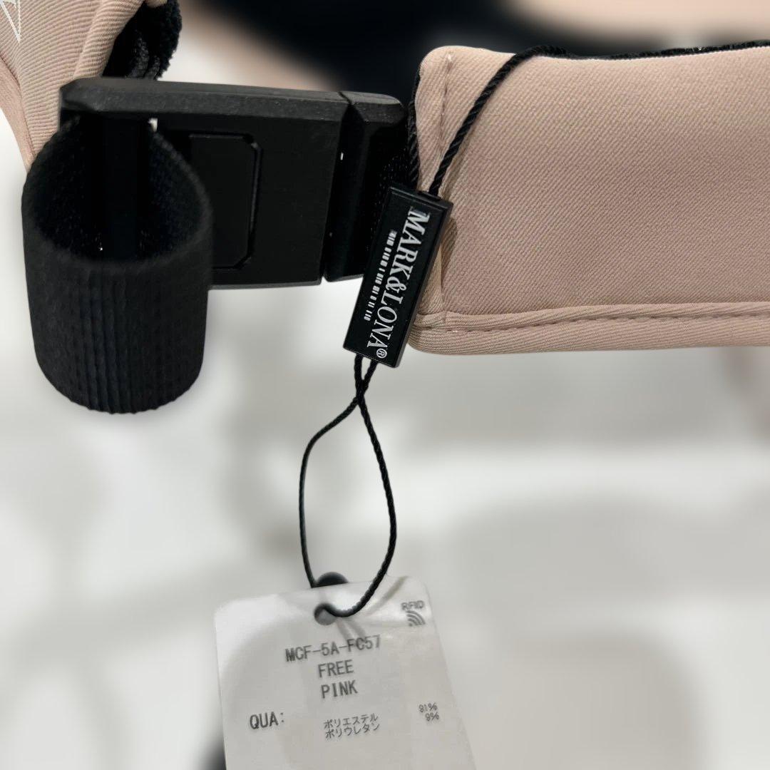 新品❤️MARK&LONA ピンクバイザー