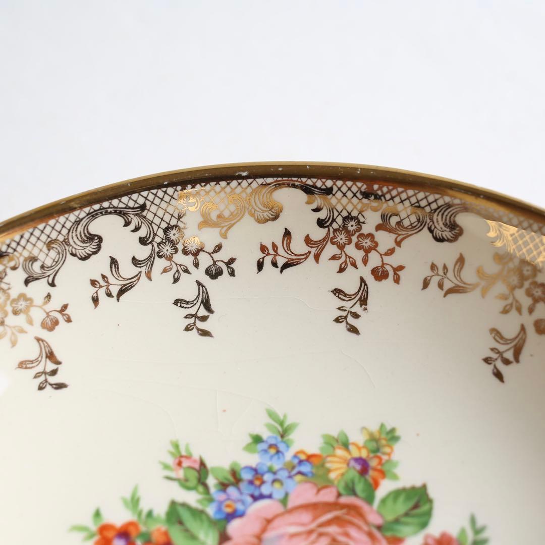 希少　フランス アンティーク Villeroy&Boch 持ち手付き 仕切り皿