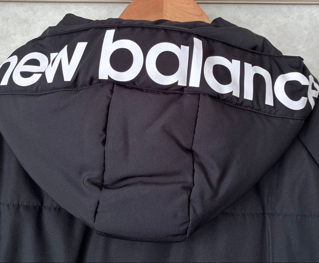 NEW BALANCE ニューバランス ベンチコート 黒 M 防寒