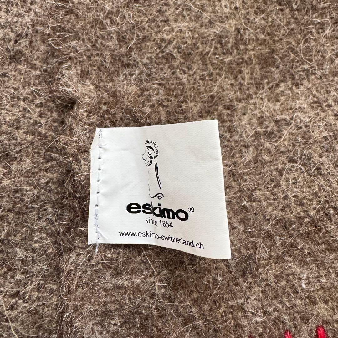 Eskimo エスキモー スイスアーミーブランケット ベルト付き未使用 スイス軍