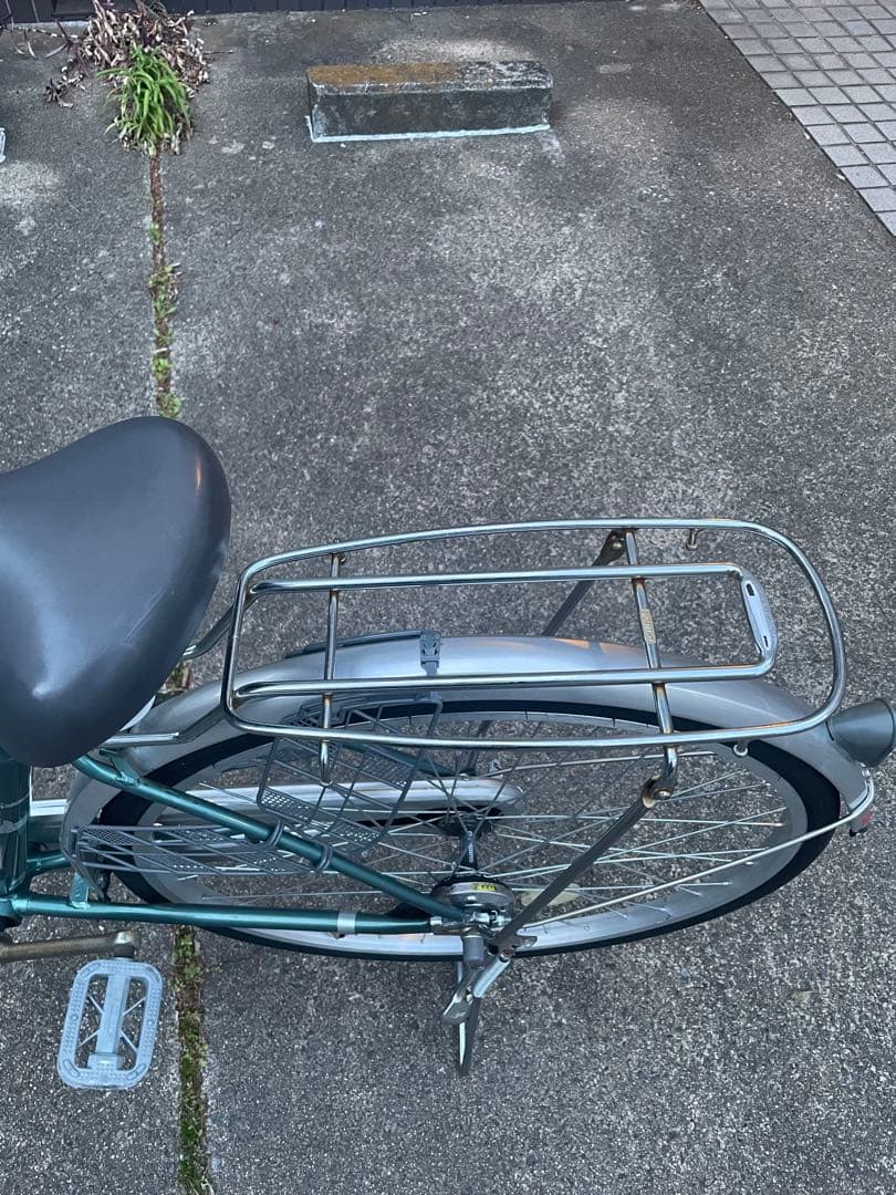 S-TECH シティサイクル グリーン 26インチ
