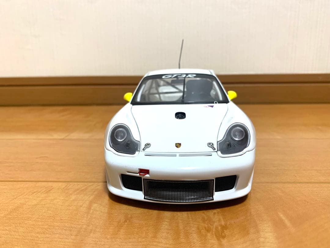 AUTOart ポルシェGT3R 1:18 ホワイトミニカー