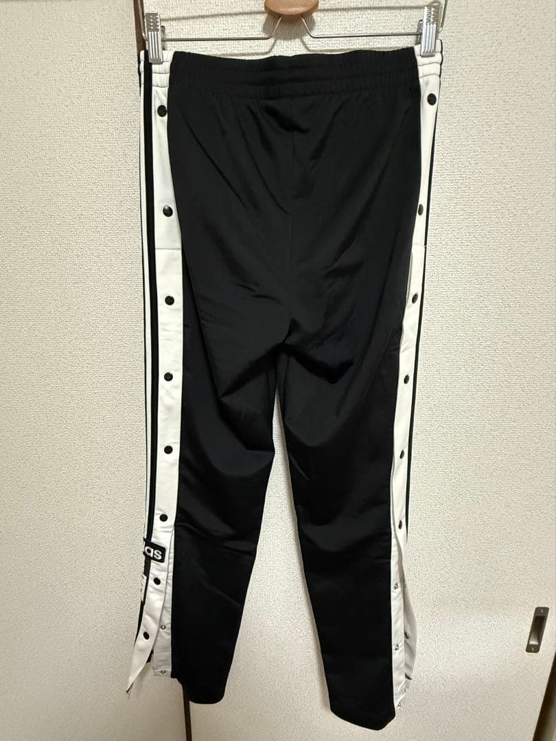 アディダス adidas アディブレイク パンツ L ブラック サイドボタン