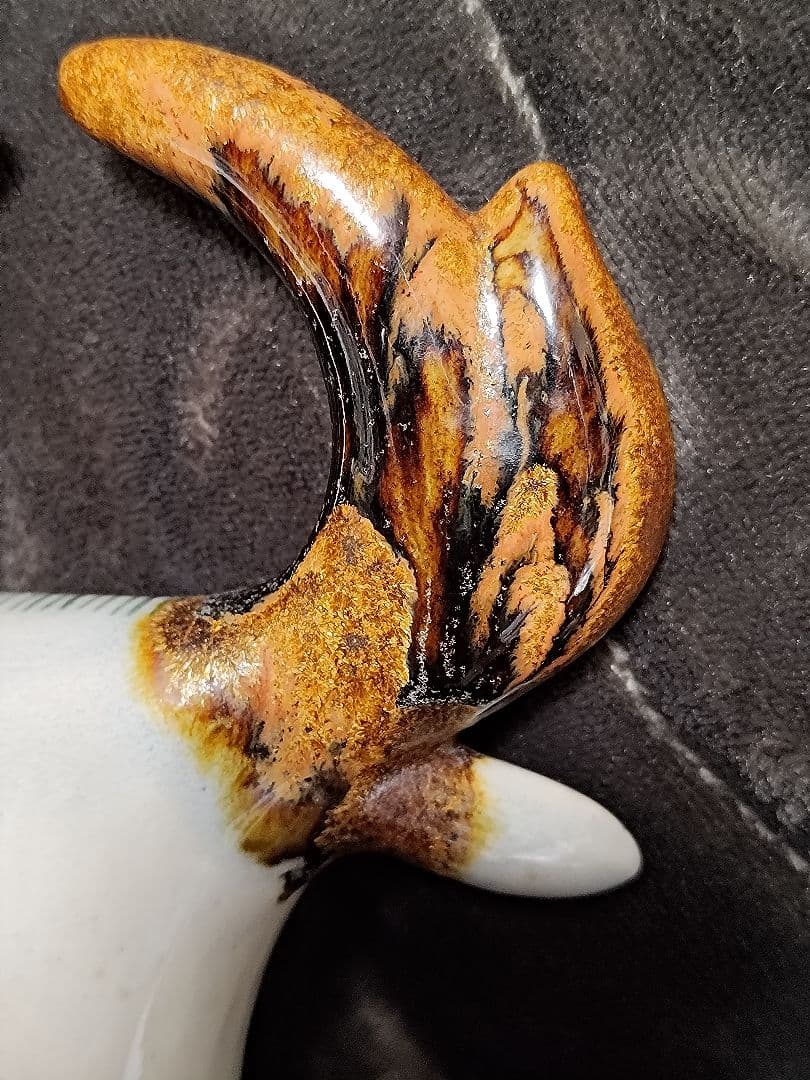 希少美品　メキシコ　トナラ焼き　El Palomar　陶器　置物　オブジェ