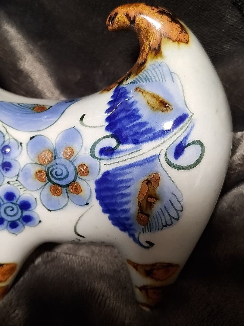 希少美品　メキシコ　トナラ焼き　El Palomar　陶器　置物　オブジェ
