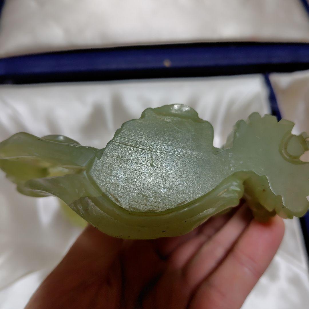 翡翠 天女像 置物