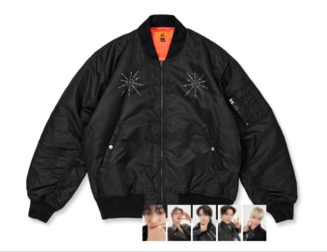 アイドル TXT 2026 MOA CON MA-1 JACKET