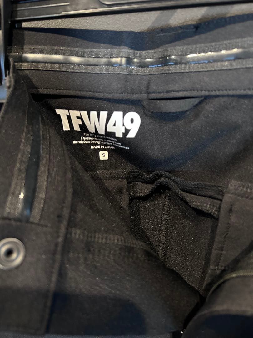 TFW49 ANKLE SLIM PANTS パンツ スキニー ゴルフ ブラック