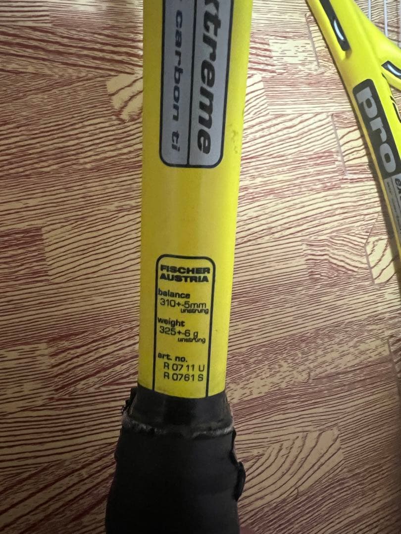 ラケット(硬式用) FISCHER PRO EXTREME air carbon ti