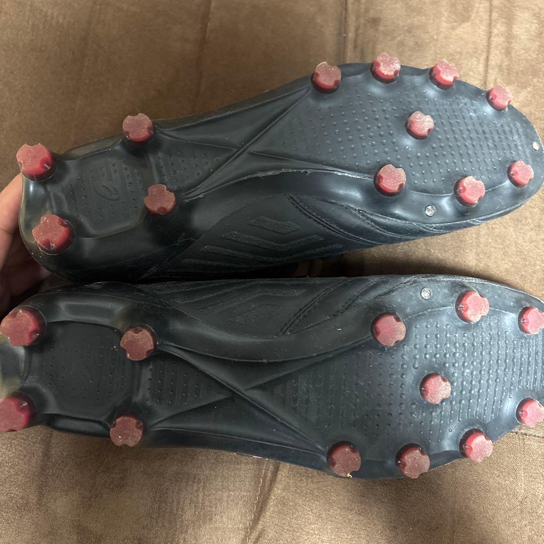 ASICS MIZUNO TEAT サッカーシューズ ブラック/ピンク