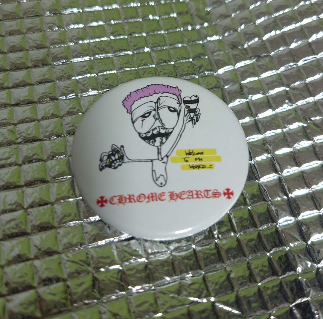 CHROME HEARTS ピンバッジ ピンズ 缶バッジ 4個セット アクセサリ