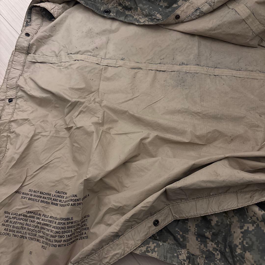 米軍放出品　ACU タープ
