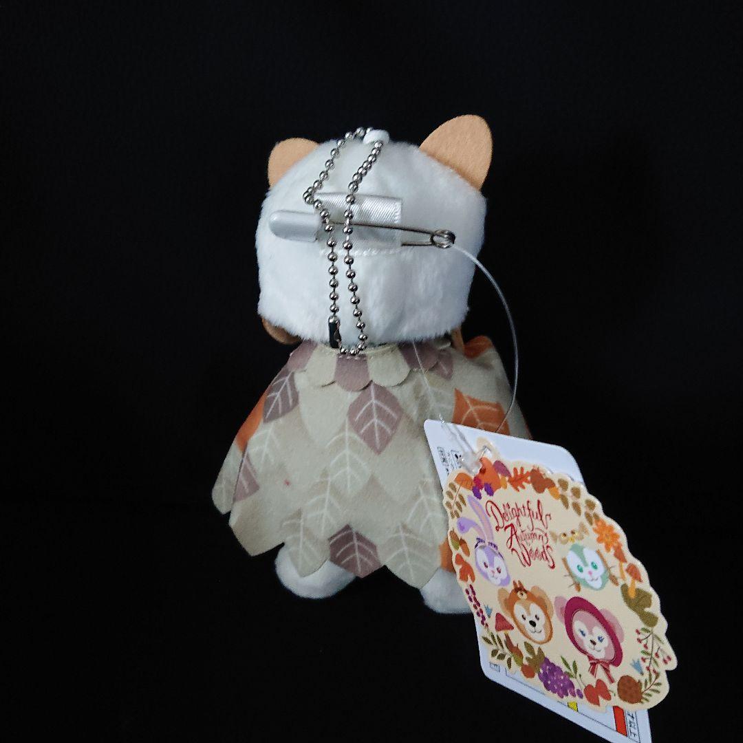 新品未使用 東京ディズニーシー『秋のぼうけん』ぬいぐるみバッジ4体セット