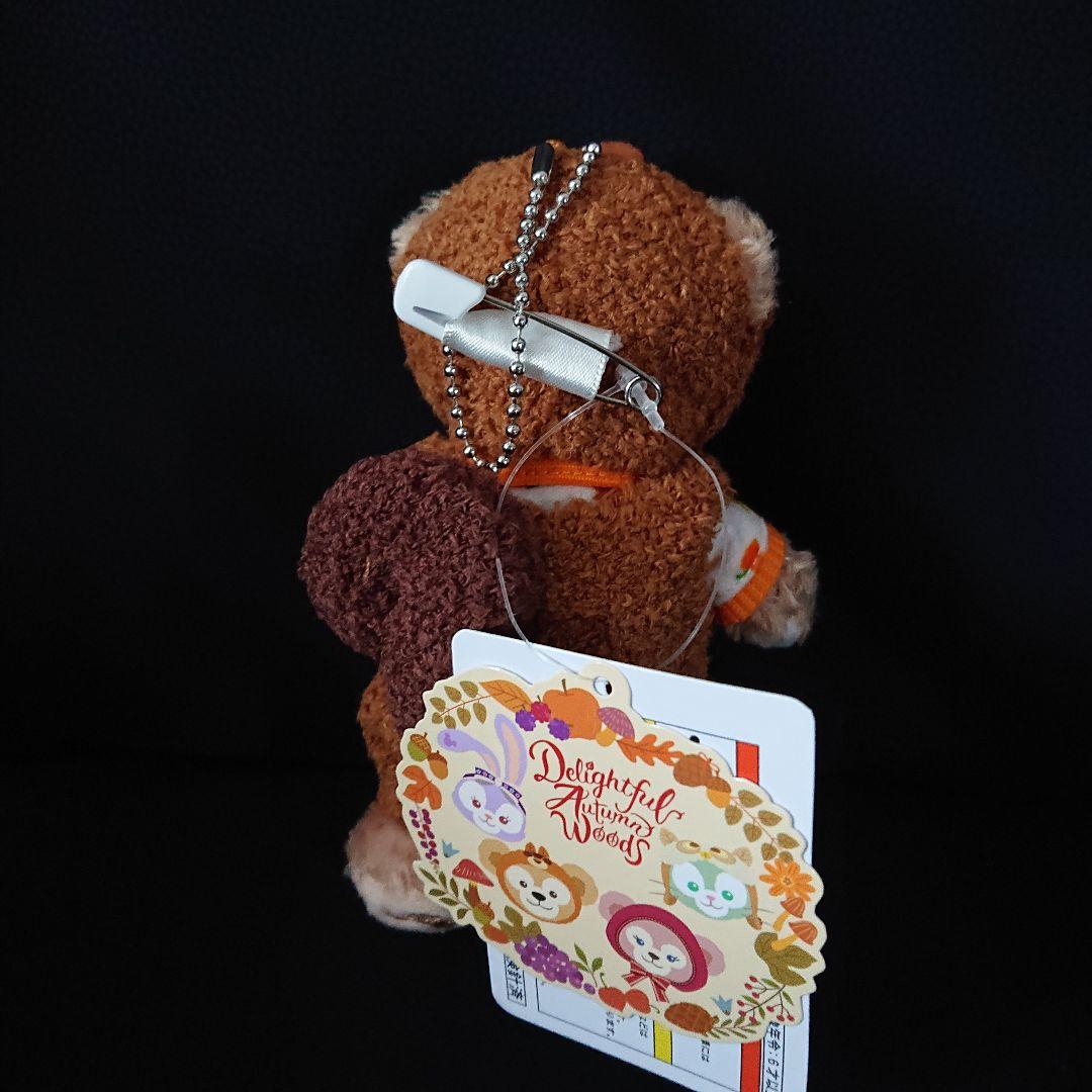 新品未使用 東京ディズニーシー『秋のぼうけん』ぬいぐるみバッジ4体セット