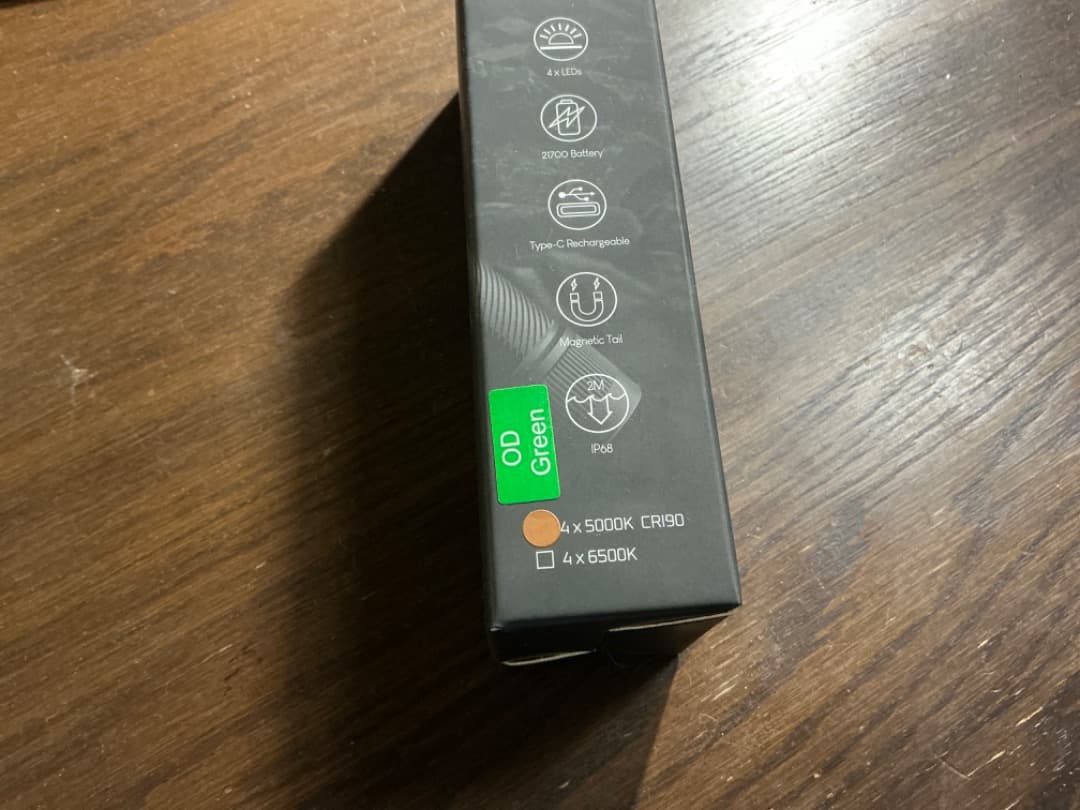 ACEBEAM E75 3000ルーメン　nichia519A