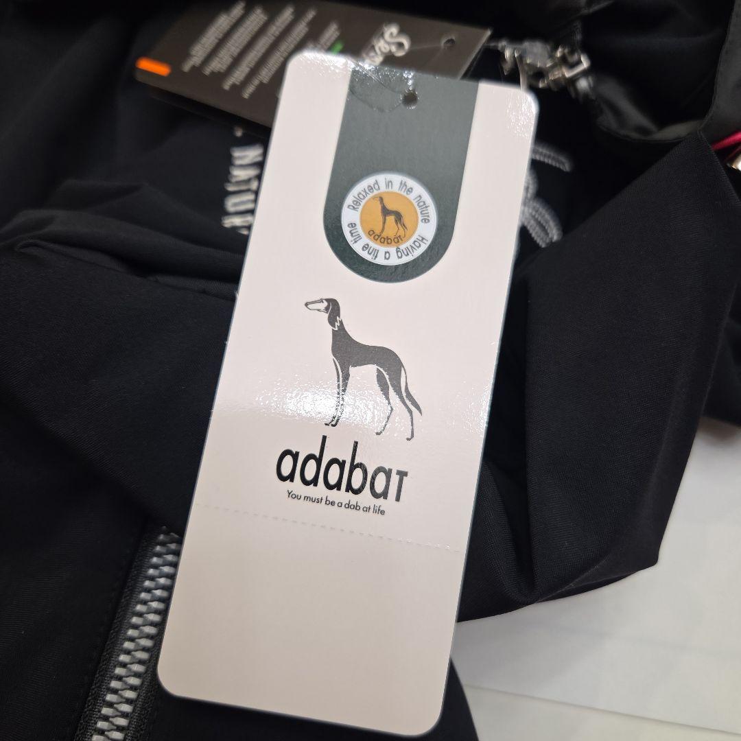 adabat フルジップ ブラックジャケット
