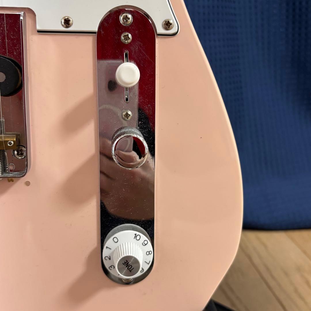 【カスタム多】Squier telecaster shellpink 限定カラー