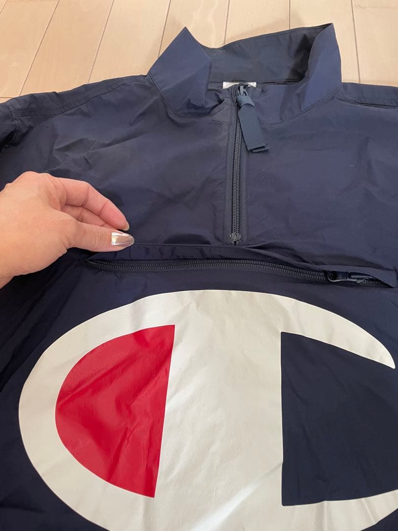 Champion×BEAMS GOLF パッカブル プルオーバー ジャケット