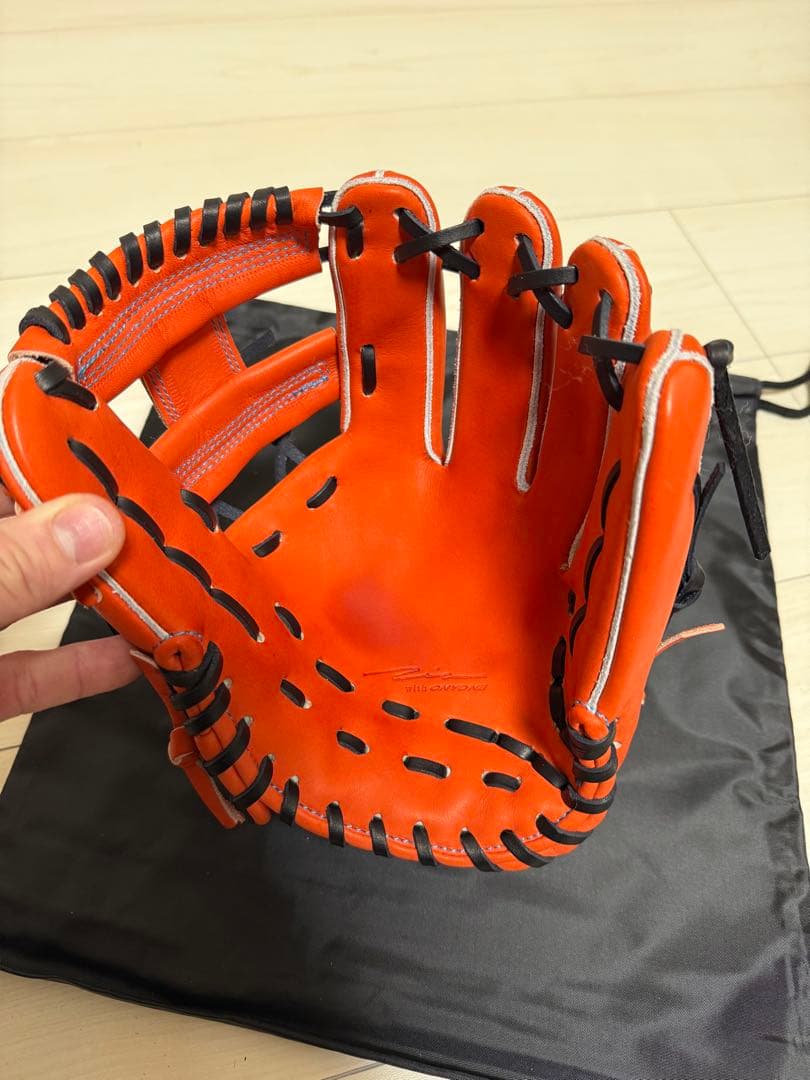 アイピーセレクト IPセレクト 内野手用グローブ 硬式 軟式 ラベル交換済