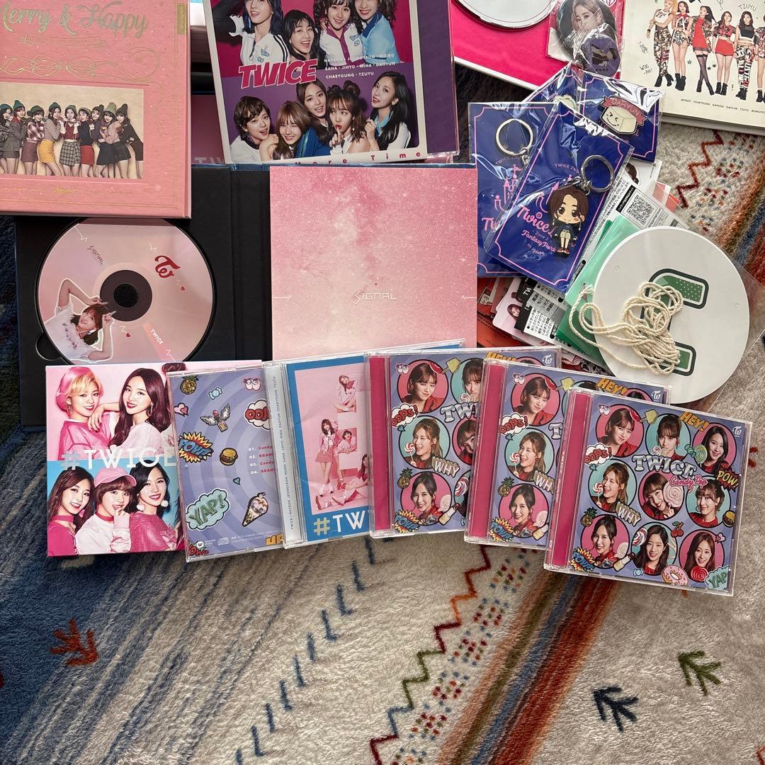 TWICE CDセット 複数枚 特典付き