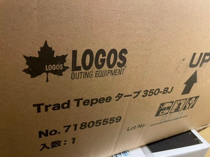 ロゴス　Tradcanvas Tepee＆タープ350-BJ 71805559