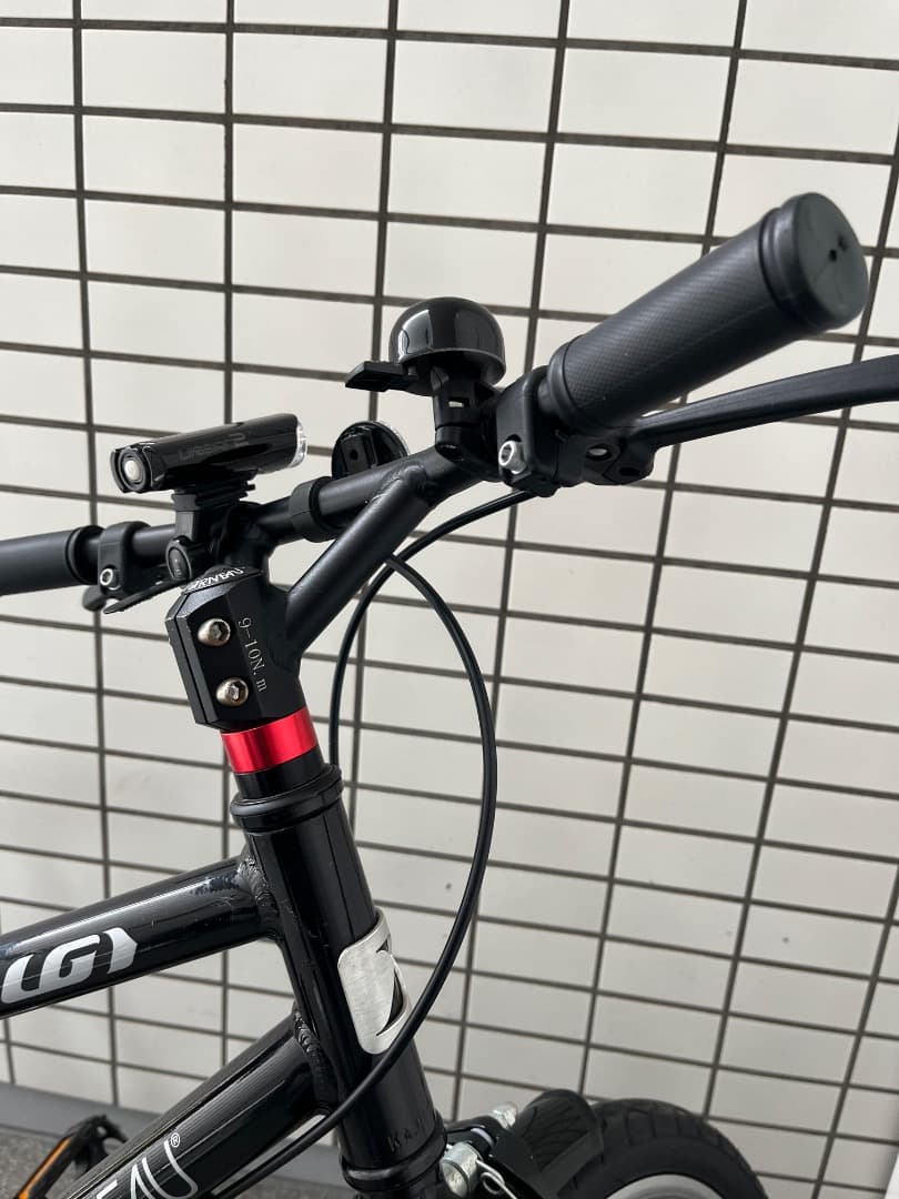ルイガノ　子供用自転車　k18lite 18インチ　ブラック　泥よけ・ライト付き