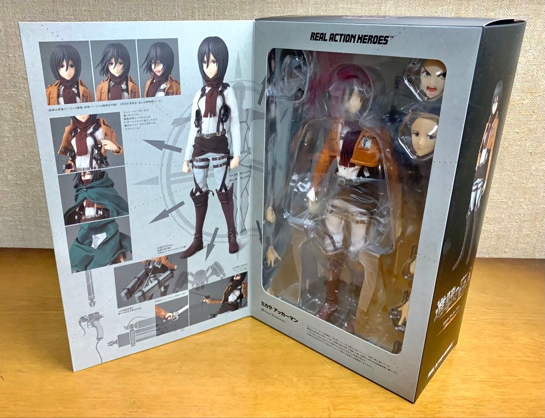 【未開封】RAH 進撃の巨人 ミカサ・アッカーマン 初回生産限定 1/6