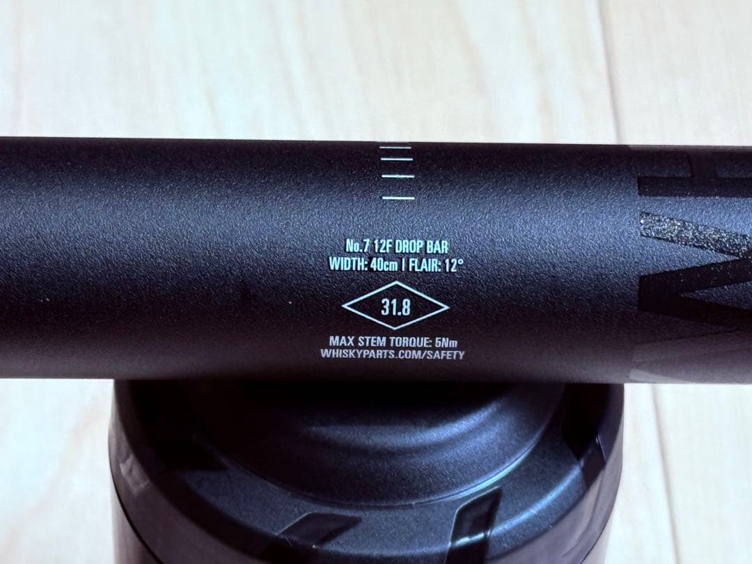 WHISKY NO.7 12F ハンドルバー 400mm