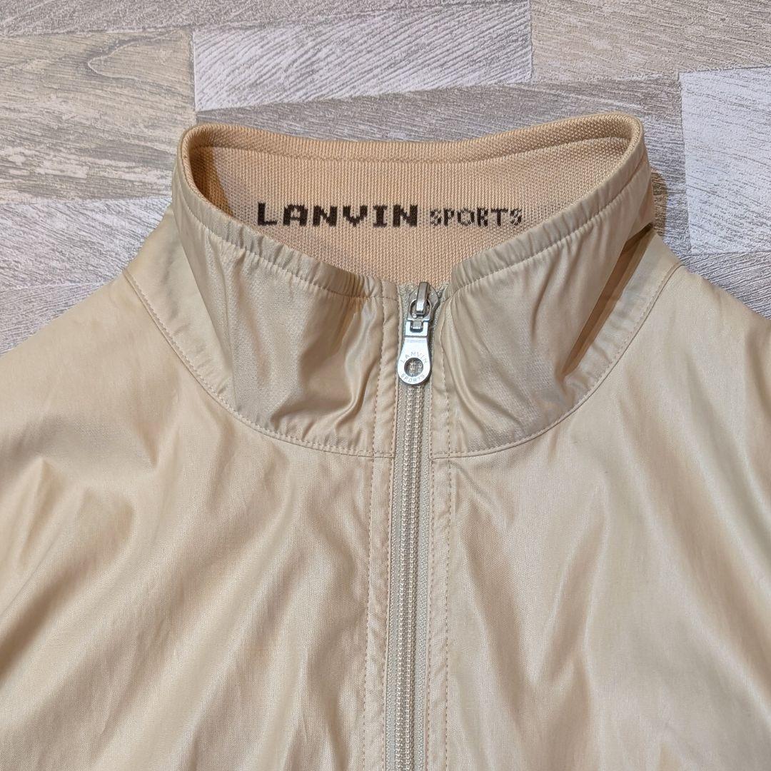 LANVIN SPORTS ナイロンジャケット ベージュ L